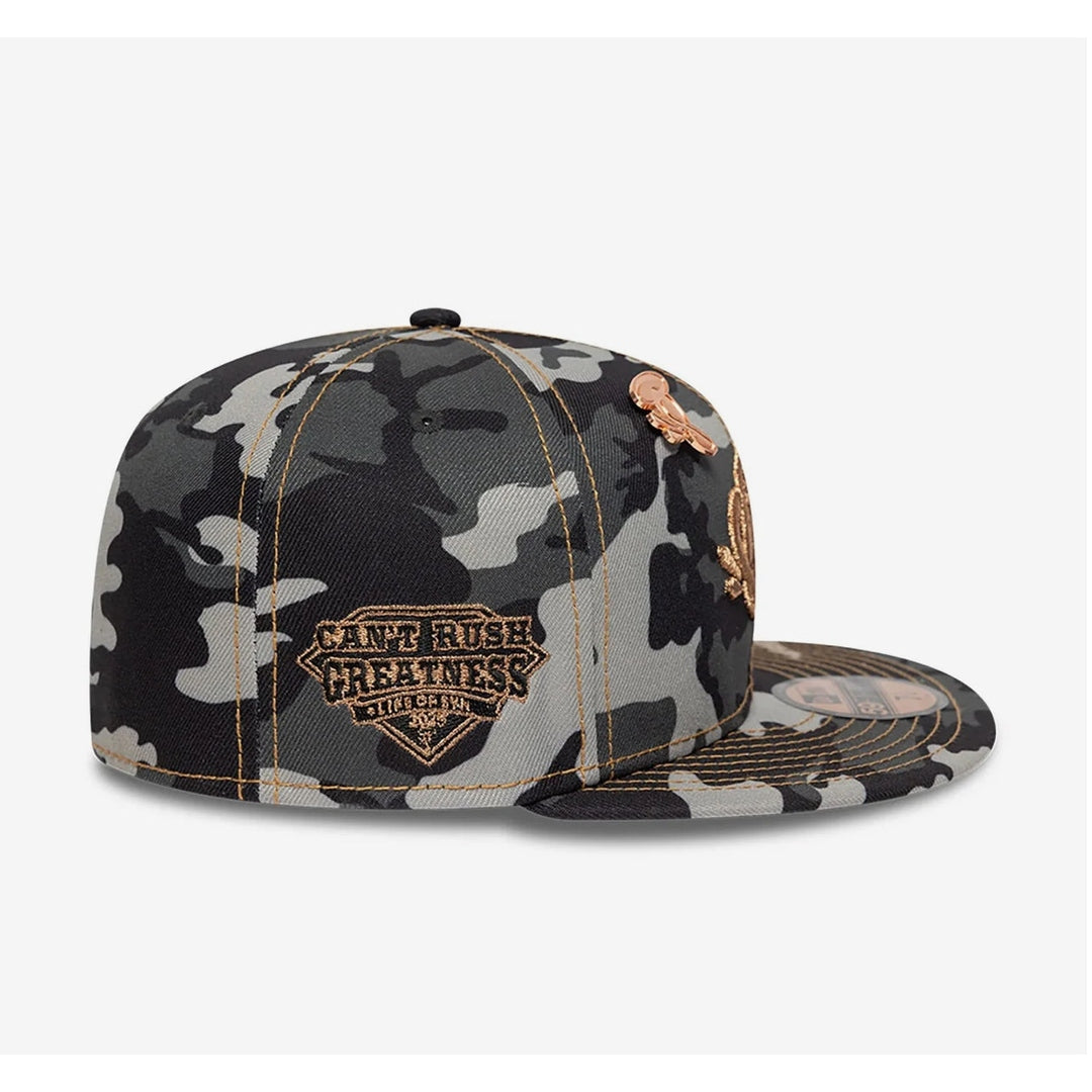 Central Cee x New Era Syna Black Camo & Rose Gold 59FIFTY Fitted Cap