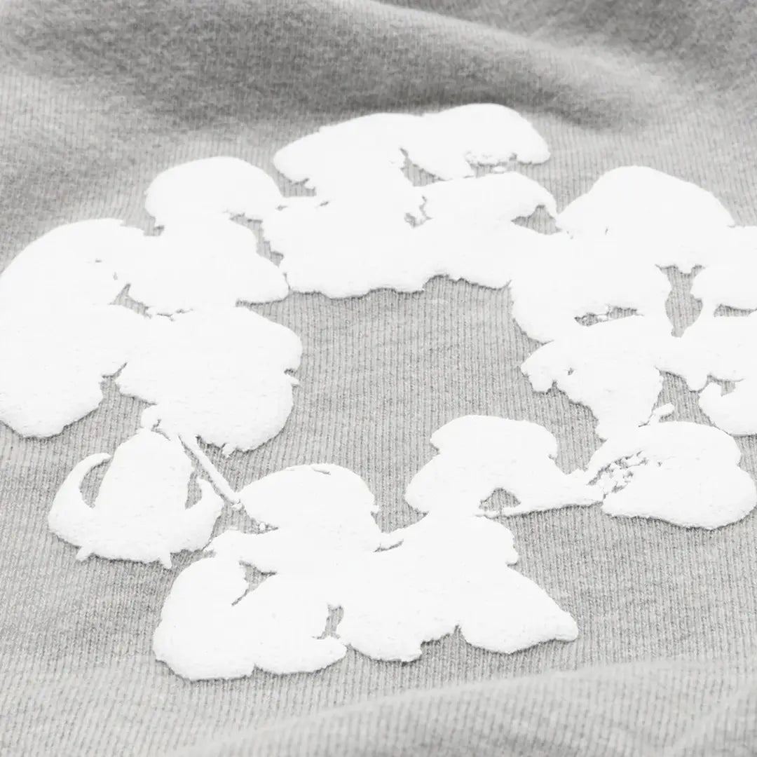 Denim Tears The Cotton Wreath Sweatpants 'Grey' | Plugstationuk