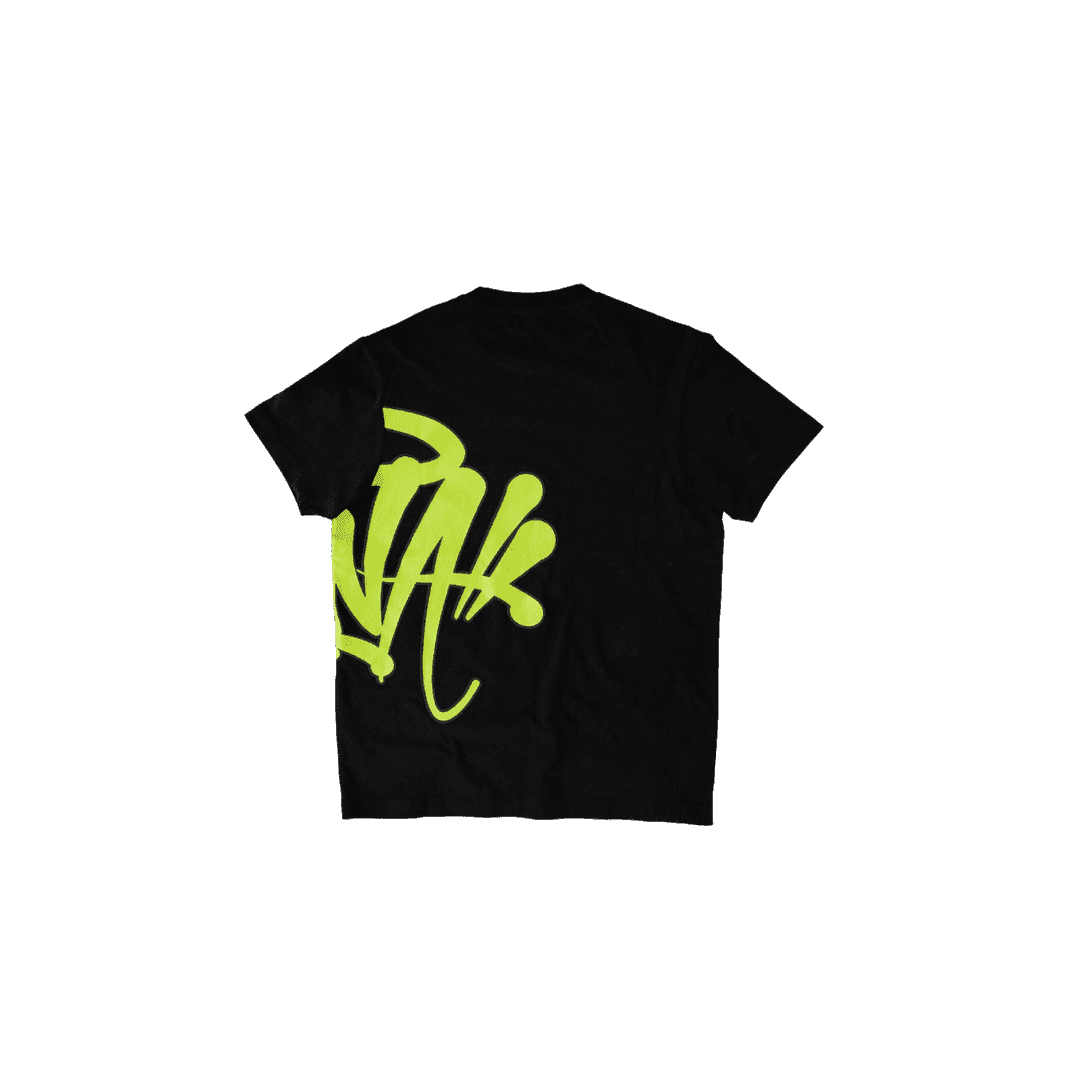 Synaworld 'Syna Logo' OG Tee - Black/Green | Plugstationuk