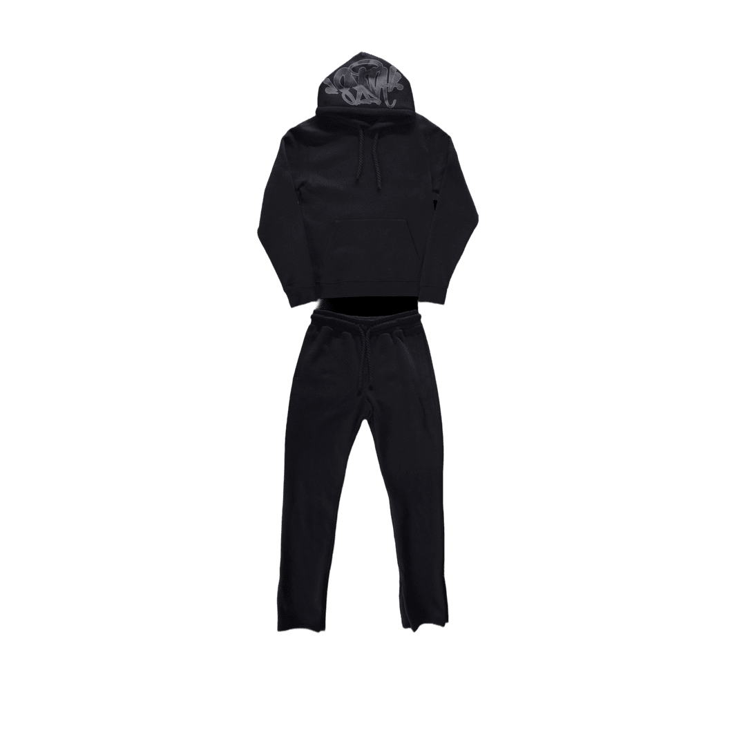 Synaworld 'Syna Logo' Tracksuit - Black/Black | Plugstationuk