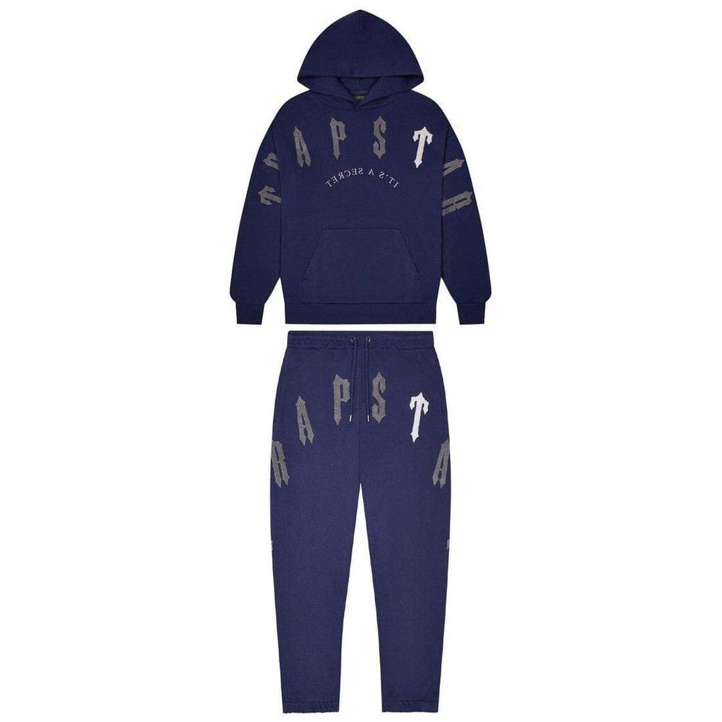 Shop Trapstar Tracksuit Navy Arch Irongate | Plugstationuk