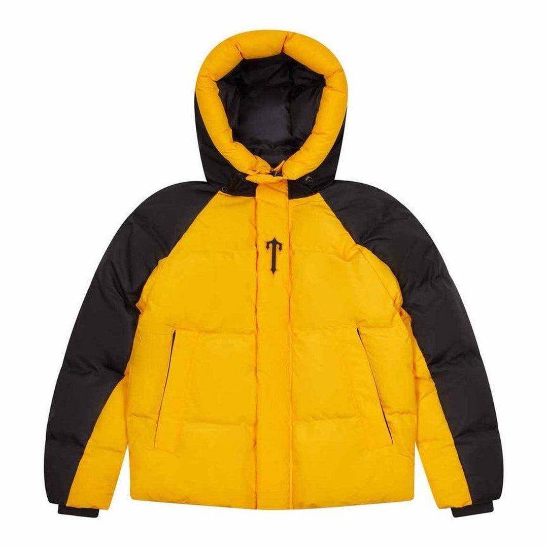 Trapstar Irongate Arch Puffer AW23 - Yellow/Black | Plugstationuk