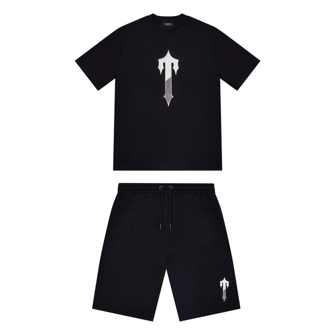 Trapstar Irongate T Short Set - White/Grey | Plugstationuk