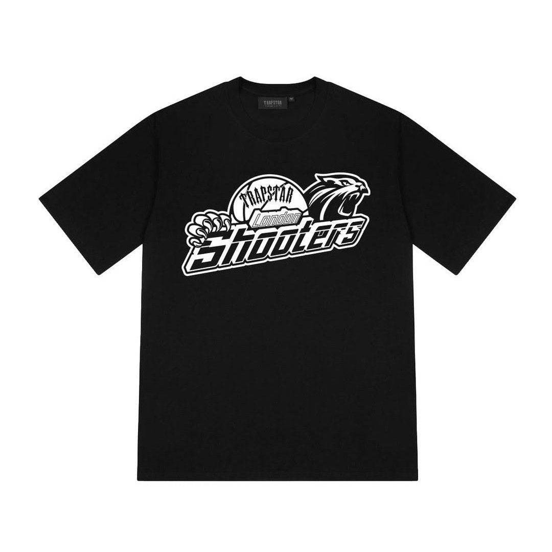 Trapstar Shooters T Shirt - Black/White | Plugstationuk