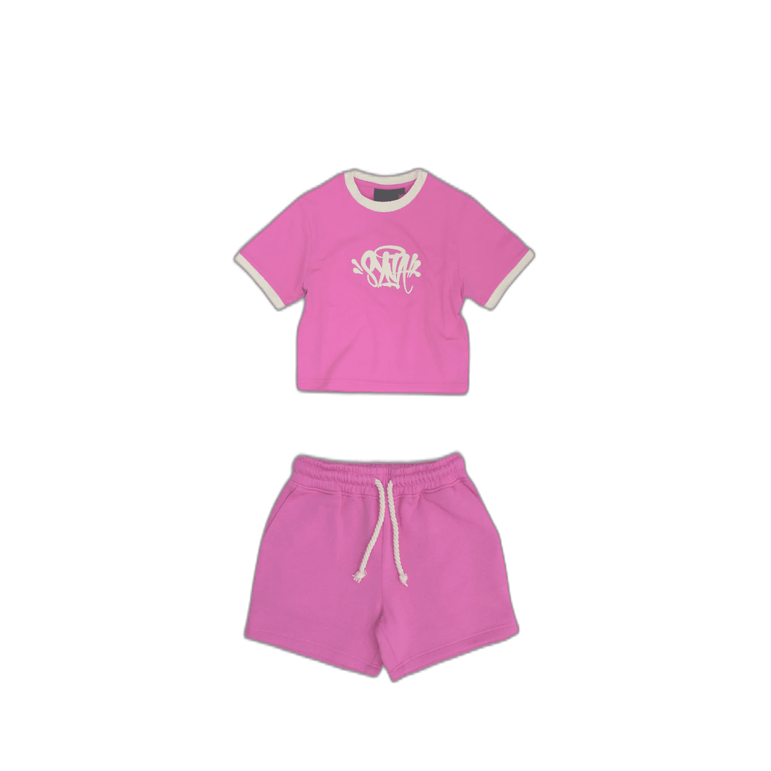 WOMENS TEAM SYNA TWINSET PINK | Plugstationuk