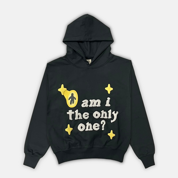 Broken Planet Hoodie - "Am I The Only One"  Onyx