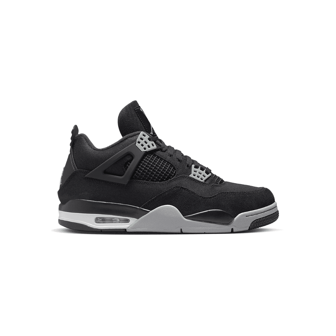 AIR JORDAN 4 'BLACK CANVAS' | Plugstationuk