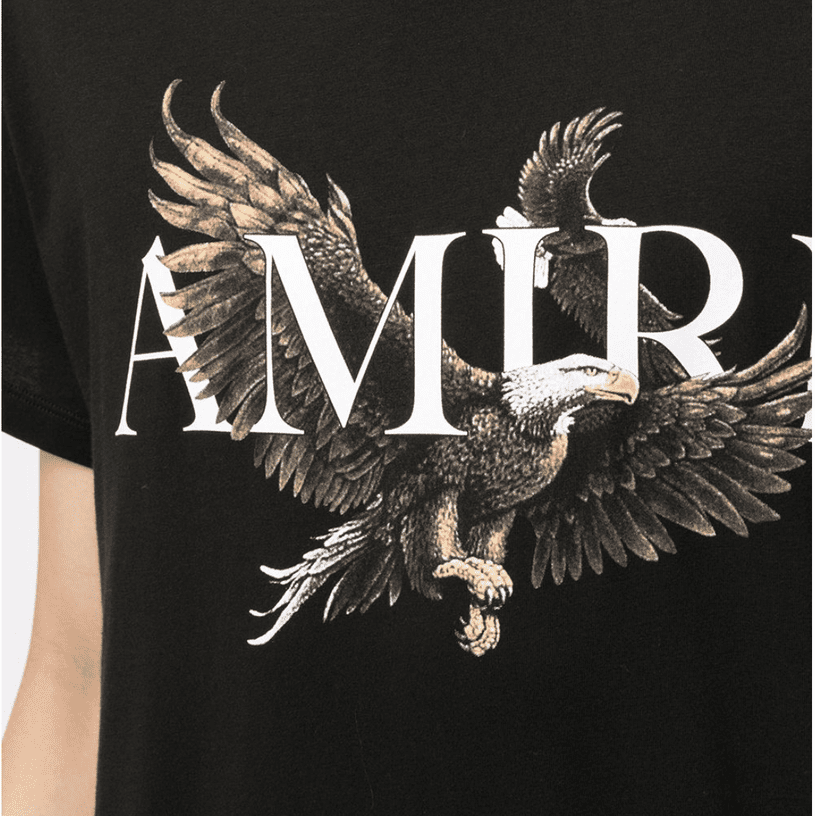 Amiri Black Eagle Tee | Plugstationuk