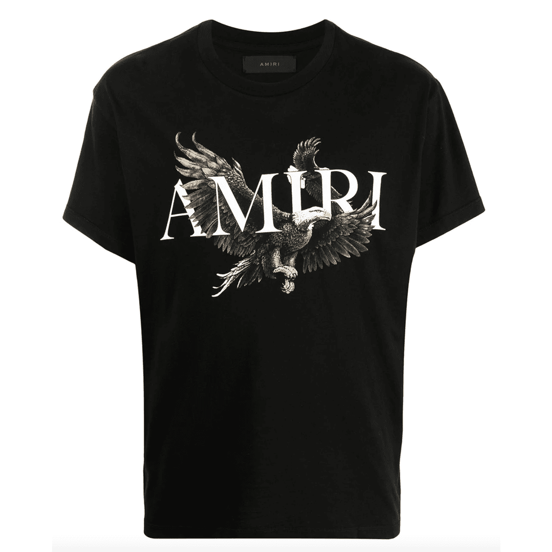 Amiri Black Eagle Tee | Plugstationuk