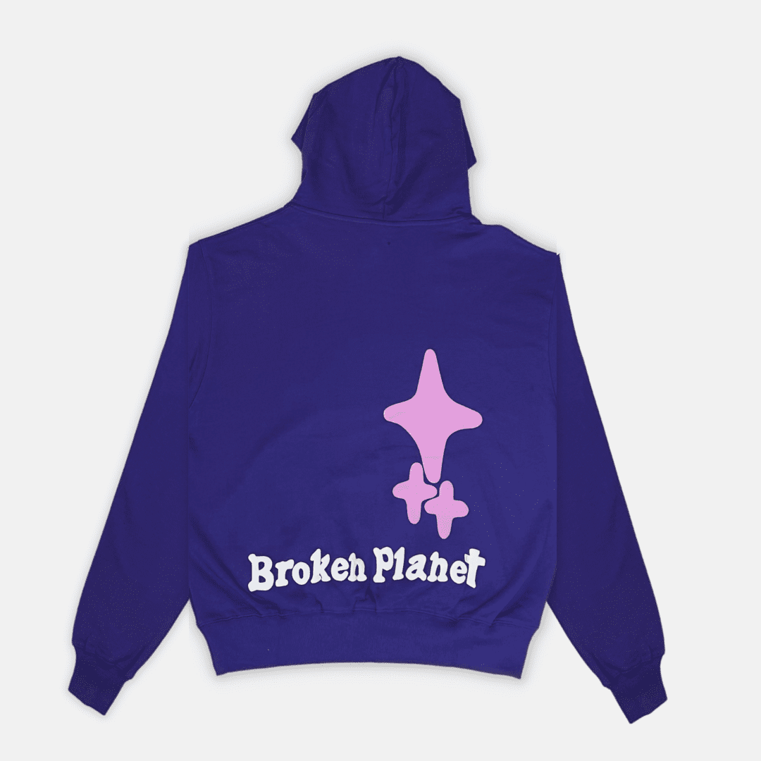 Broken Planet Basics Hoodie - Amethyst | Plugstationuk