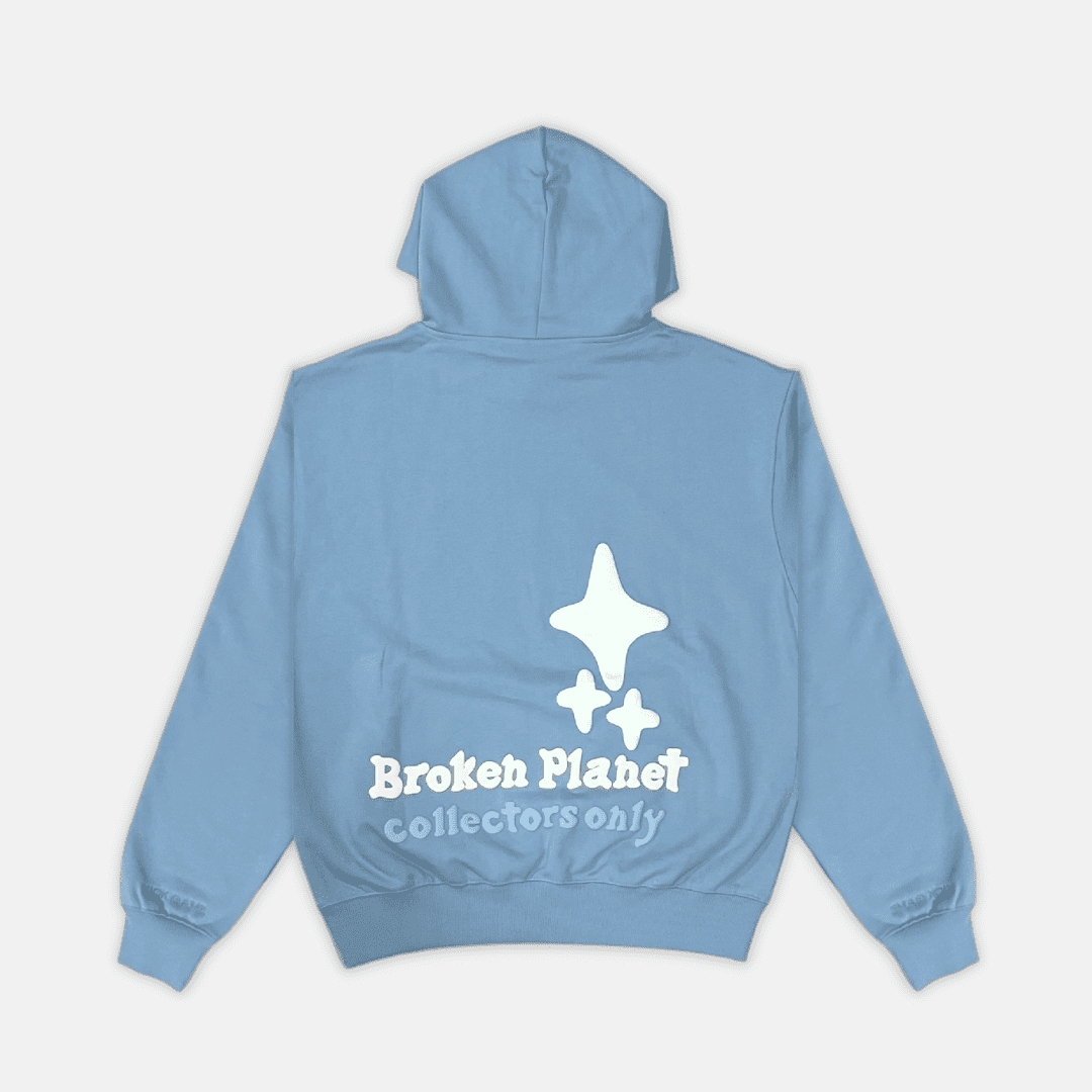 Broken Planet Collectors Only Hoodie - University Blue | Plugstationuk