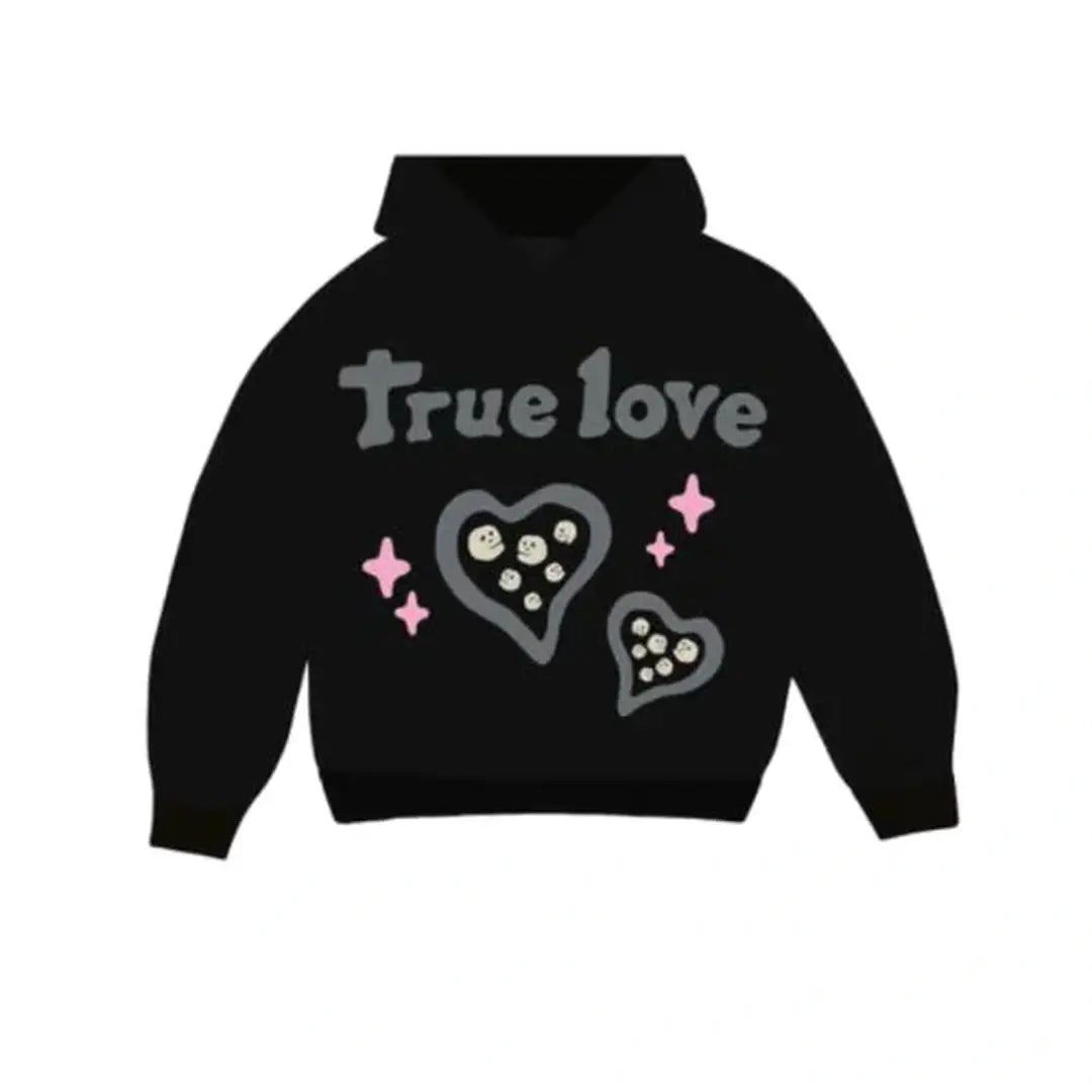 Broken Planet Hoodie - "True Love" Midnight Black | Plugstationuk