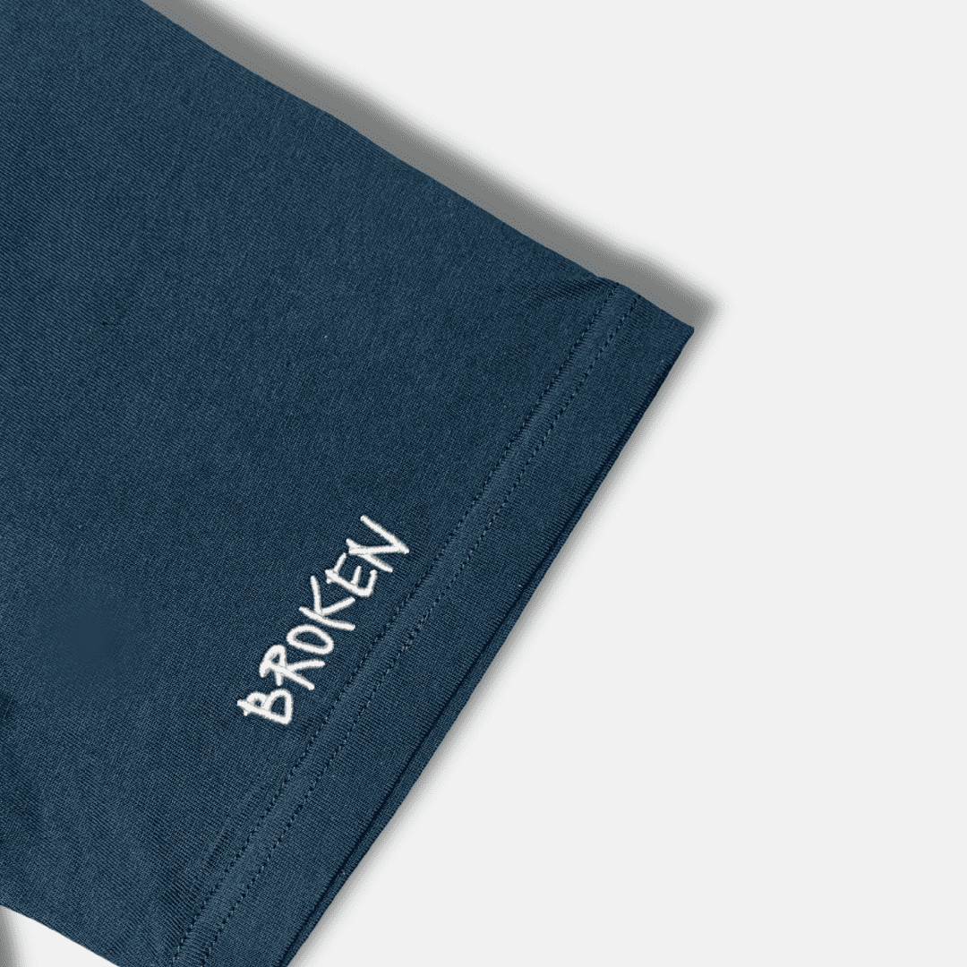 Broken Planet - ‘When Reality Goes Mad’ T-Shirt Sapphire | Plugstationuk