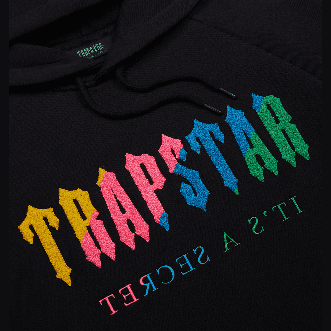 TRAPSTAR CHENILLE DECODED HOODED TRACKSUIT CANDY EDITION | Plugstationuk