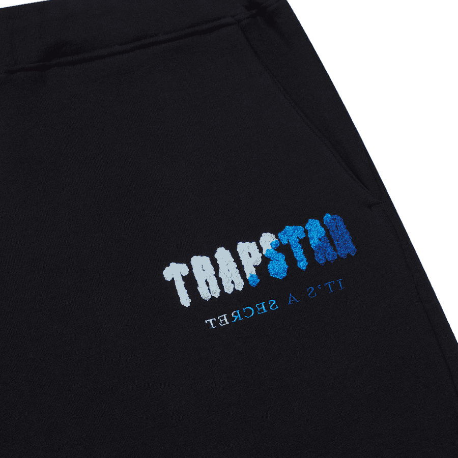 TRAPSTAR CHENILLE DECODED HOODIE TRACKSUIT - BLACK ICE FLAVOURS 2.0 EDITION | Plugstationuk
