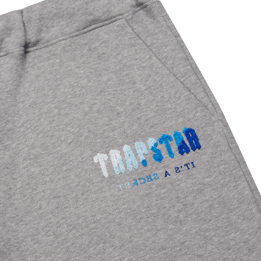 TRAPSTAR CHENILLE DECODED HOODIE TRACKSUIT - GREY ICE FLAVOURS 2.0 EDITION | Plugstationuk