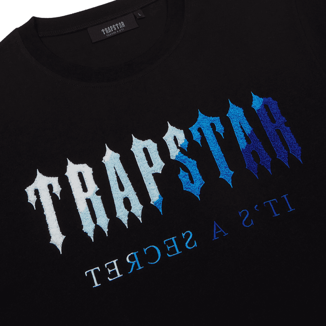 TRAPSTAR CHENILLE DECODED SHORT SET - BLACK ICE FLAVOURS 2.0 EDITION | Plugstationuk