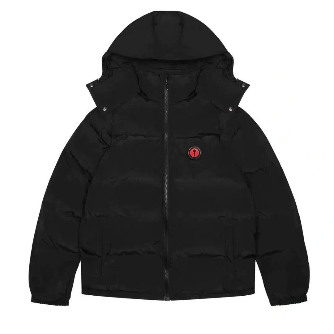 TRAPSTAR INFRARED IRONGATE DETACHABLE HOODED PUFFER JACKET | Plugstationuk