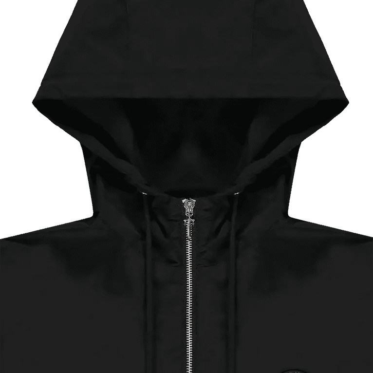 TRAPSTAR IRONGATE T WINDBREAKER - BLACK | Plugstationuk