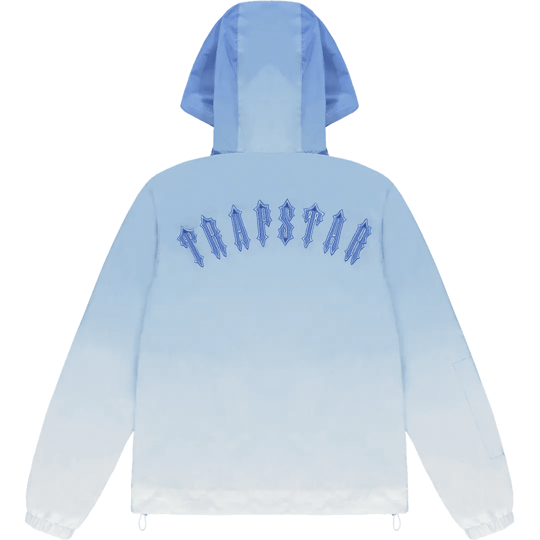 TRAPSTAR IRONGATE T WINDBREAKER - BLUE GRADIENT | Plugstationuk