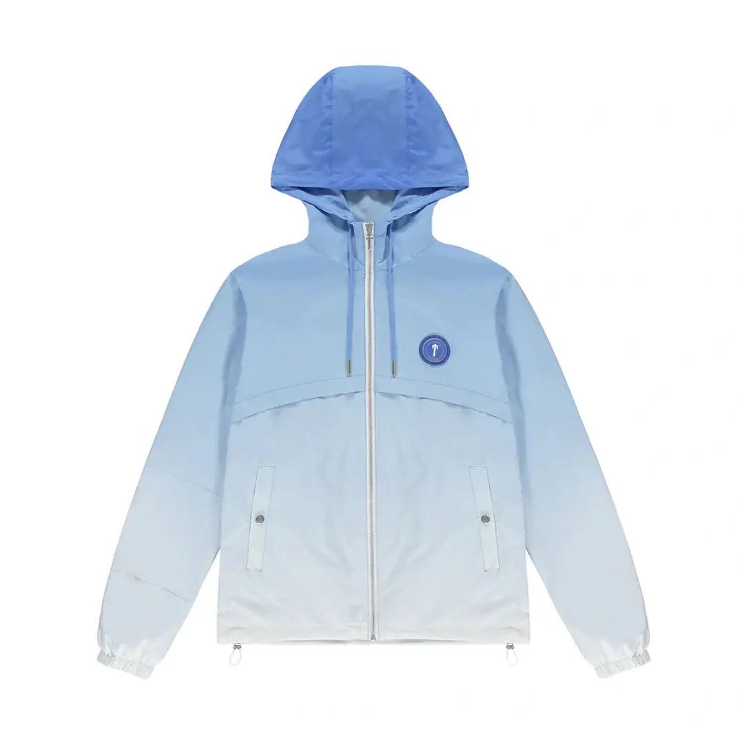 TRAPSTAR IRONGATE T WINDBREAKER - BLUE GRADIENT | Plugstationuk