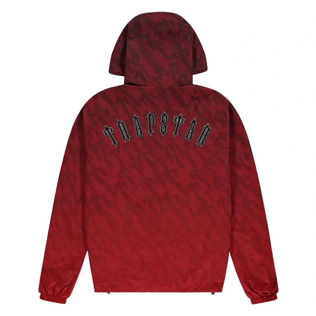 TRAPSTAR IRONGATE T WINDBREAKER - Burgundy | Plugstationuk