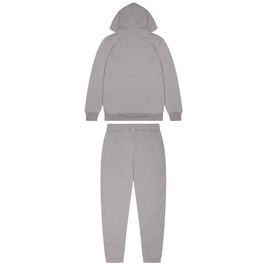 TRAPSTAR LONDON SHOOTERS HOODED TRACKSUIT - GREY/Sky Blue | Plugstationuk