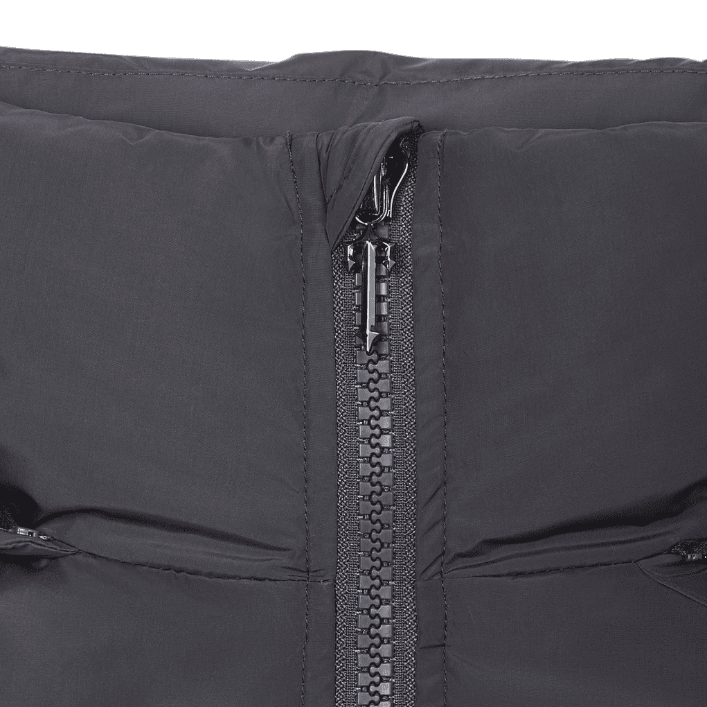 TRAPSTAR STONE GREY IRONGATE DETACHABLE HOODED PUFFER JACKET | Plugstationuk