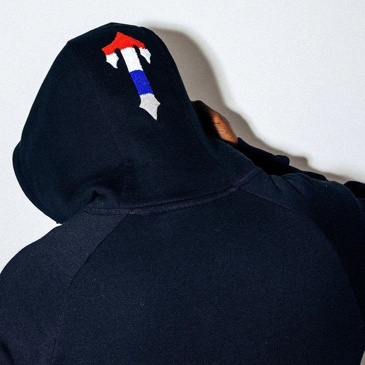 Trapstar Chenille Decoded 2.0 Hooded Tracksuit - BLACK REVOULTION EDITION | Plugstationuk