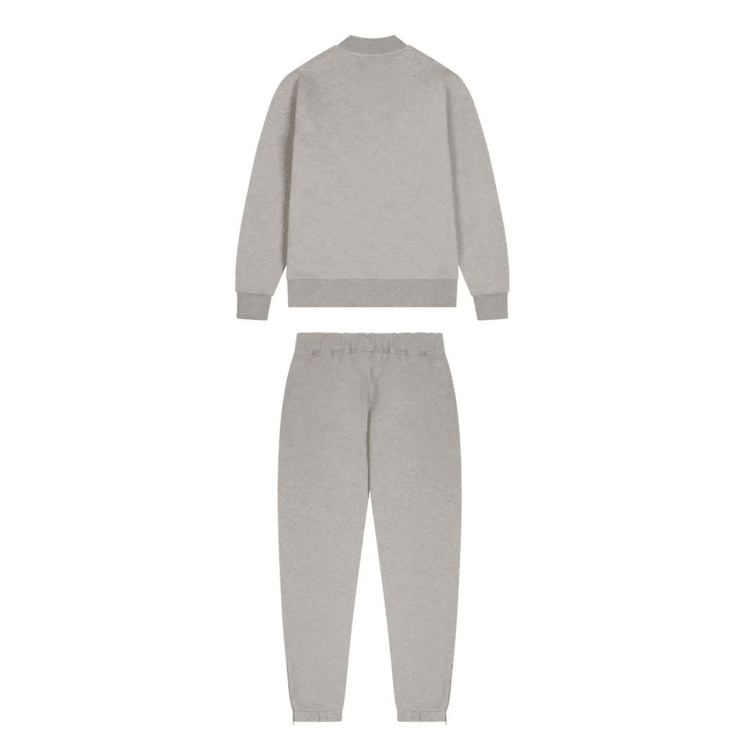 Trapstar Chenille Decoded Zip Tracksuit | Grey Trapstar Tracksuit | Plugstationuk