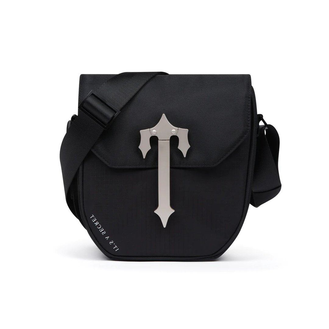 Trapstar Cobra T Bag - Black/Silver | Plugstationuk