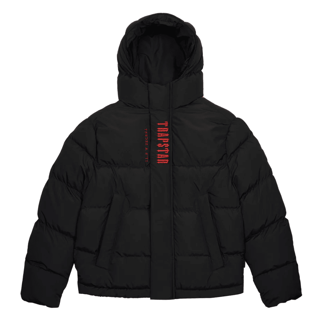 Trapstar Decoded Hooded Puffer Jacket 2.0 Infrared Edition | Plugstationuk