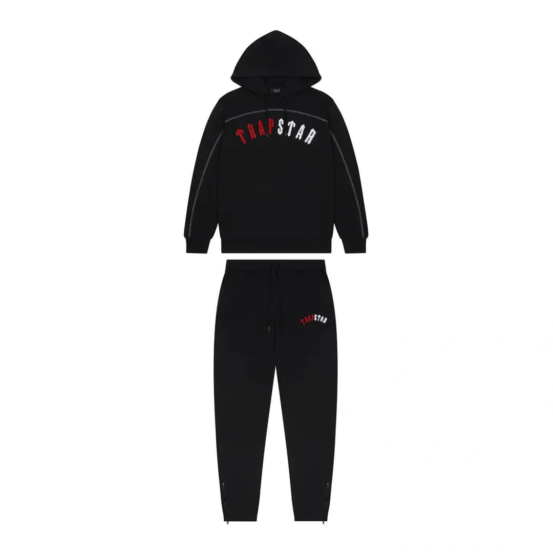 Trapstar IRONGATE ARCH CHENILLE HOODIE TRACKSUIT - INFRARED EDITION | Plugstationuk