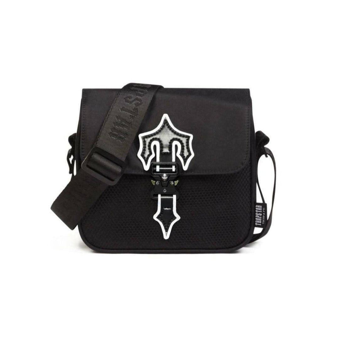 Trapstar Messenger Bag 1.0 - Black/White | Plugstationuk