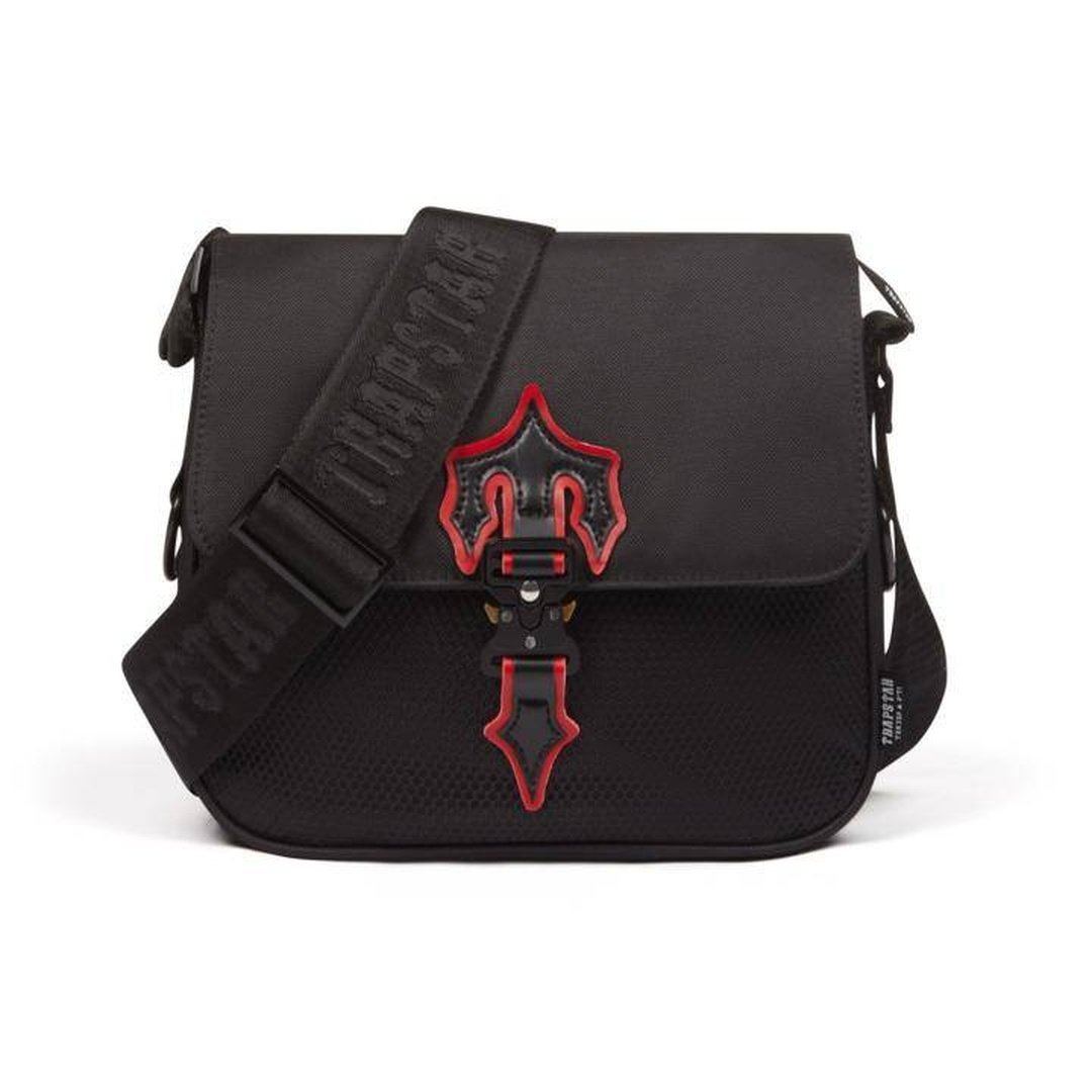 Trapstar Messenger Bag 2.0 - Black/Red | Plugstationuk