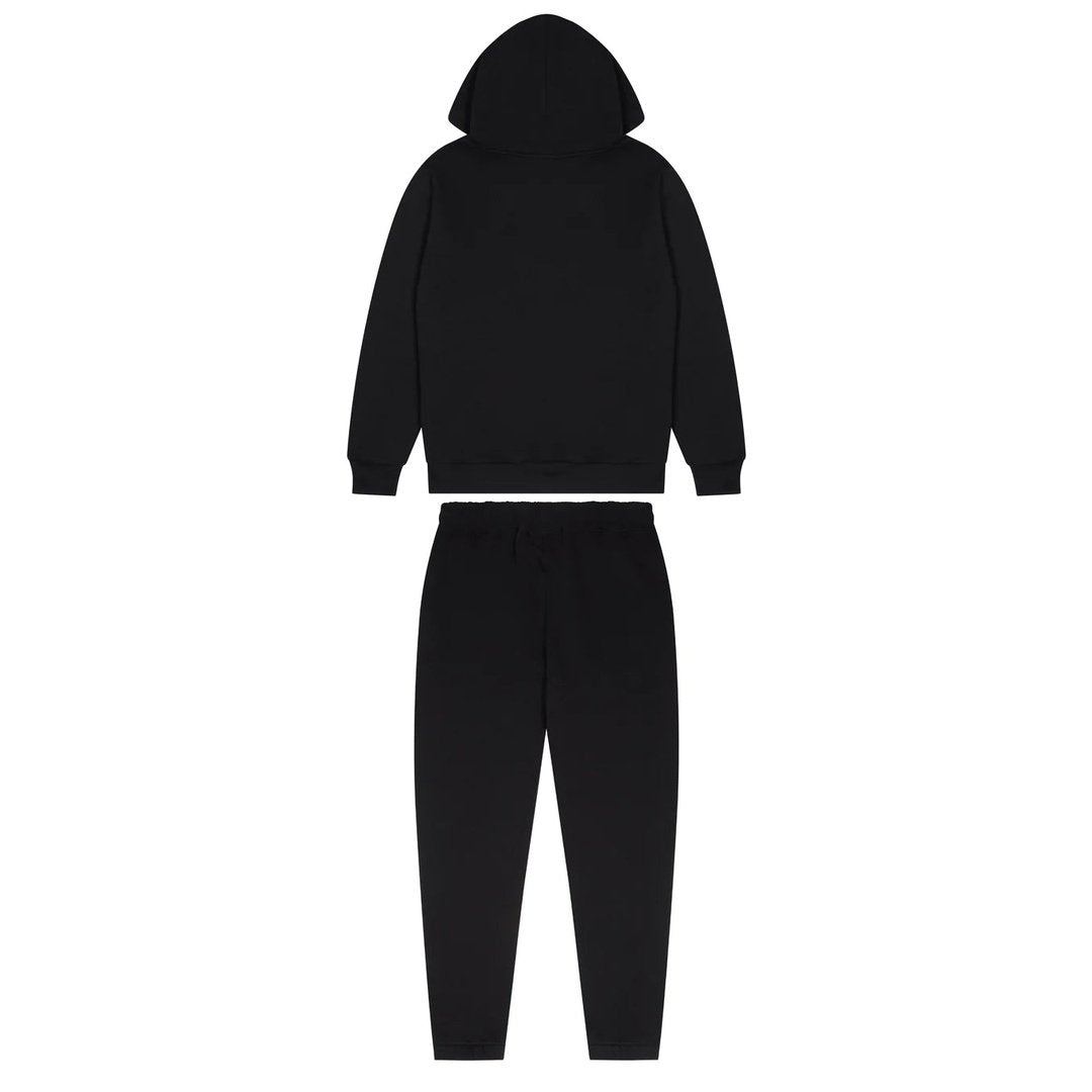 Trapstar Shooters Hooded Tracksuit - Black Monochrome Edition | Plugstationuk
