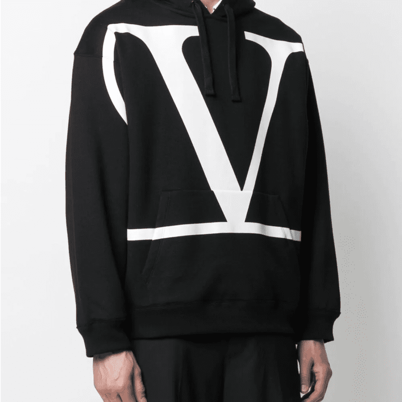 VALENTINO V Logo Hoodie | Plugstationuk