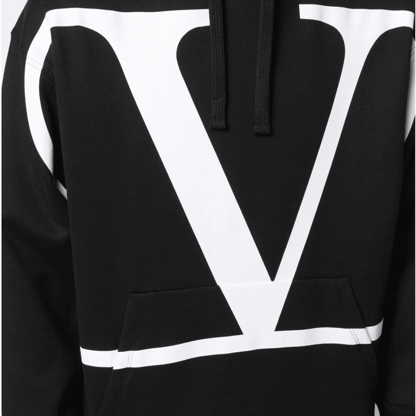 VALENTINO V Logo Hoodie | Plugstationuk