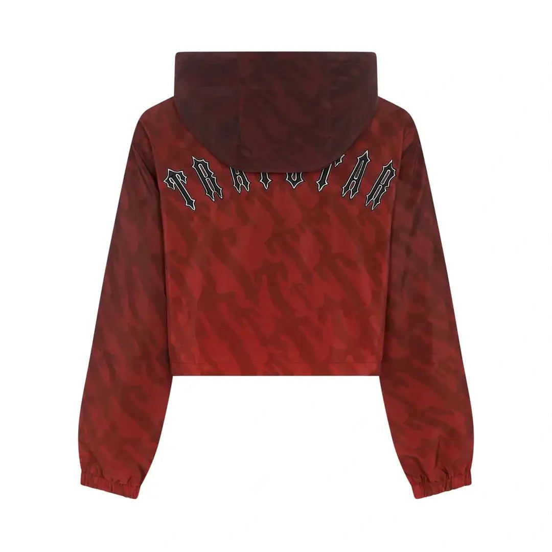 WOMENS TRAPSTAR IRONGATE T WINDBREAKER - Burgundy | Plugstationuk