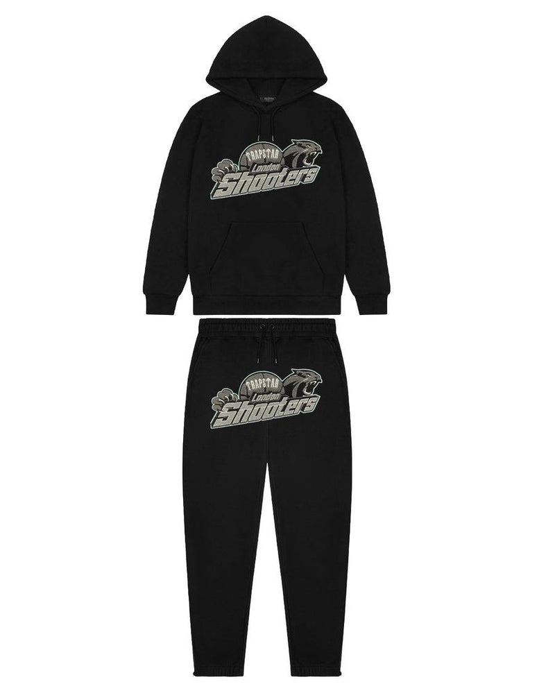 Trapstar Shooters Tracksuit - Black/Teal