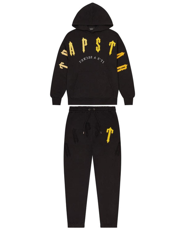 Trapstar Arch Chenille 2.0 Tracksuit - Black/Yellow