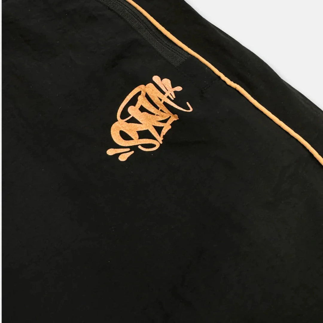 Syna World Logo Shell Tracksuit - Black / Rose Gold plugstationuk-limited