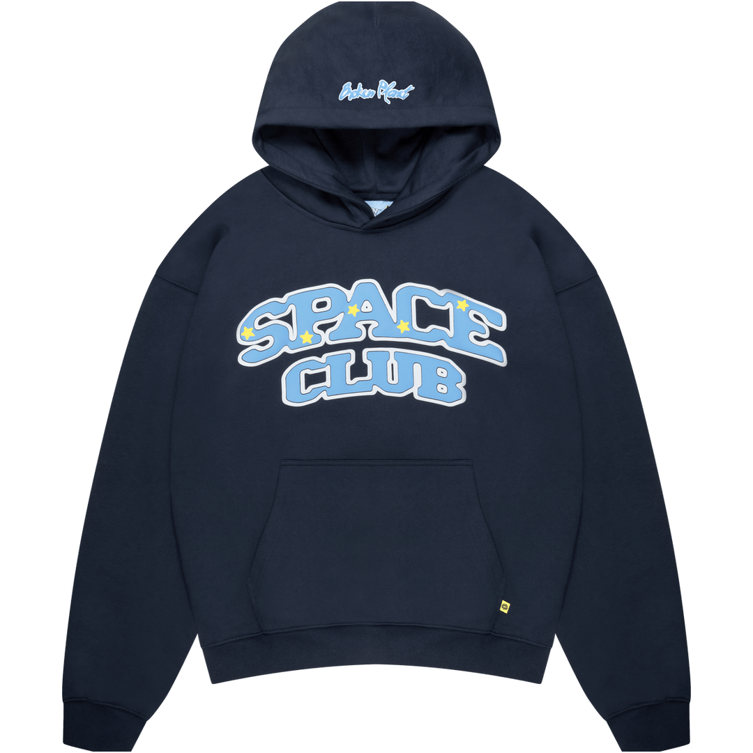 Broken Planet Space Club Hoodie - Outer Space Blue