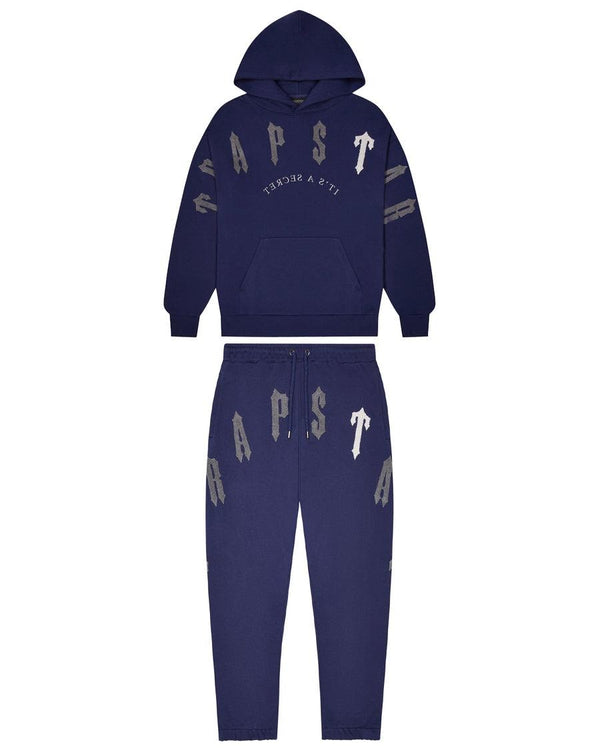 Trapstar Irongate Arch Chenille 2.0 Tracksuit - Navy