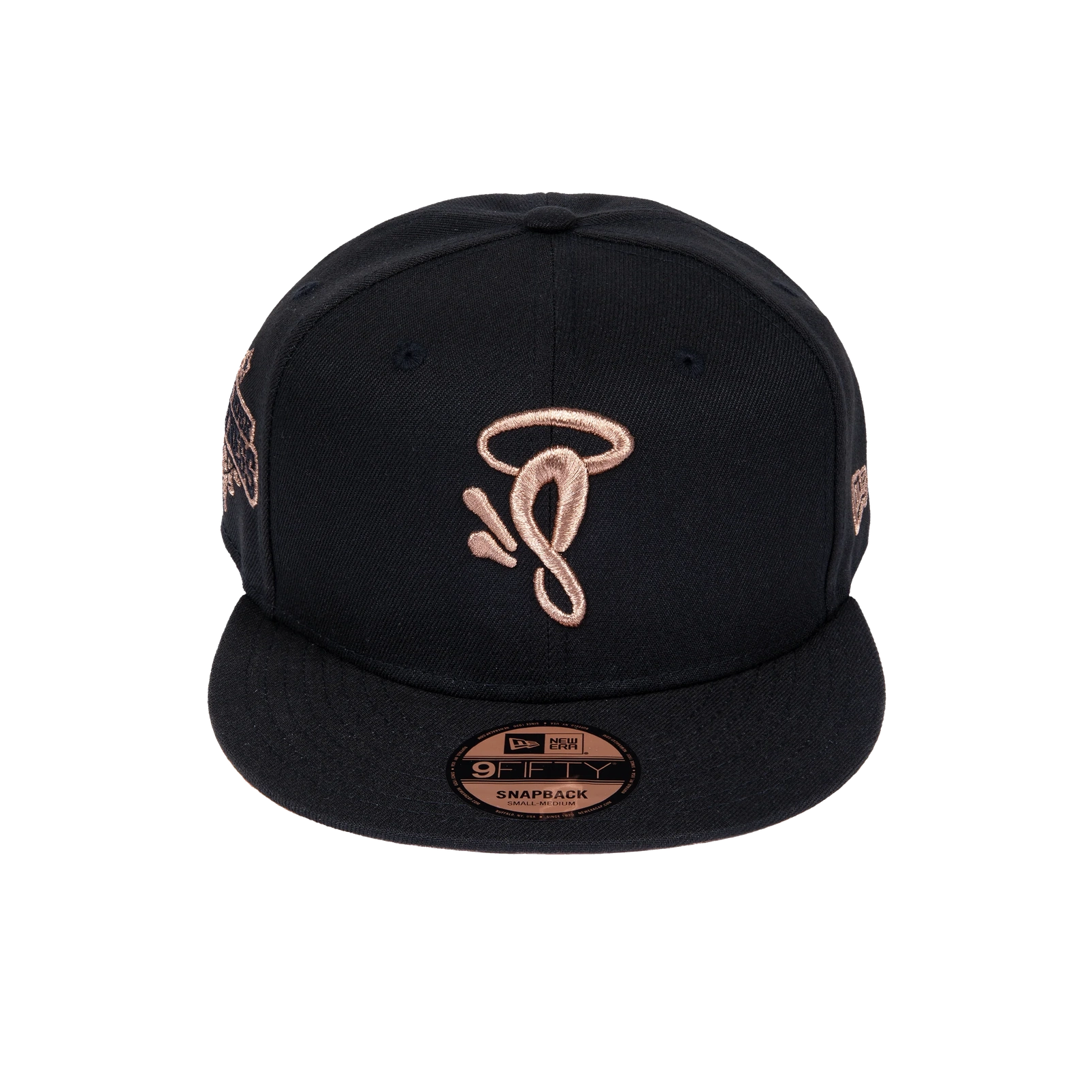 SYNA X NEW ERA 9FIFTY SNAPBACK CAP - BLACK/ROSE GOLD