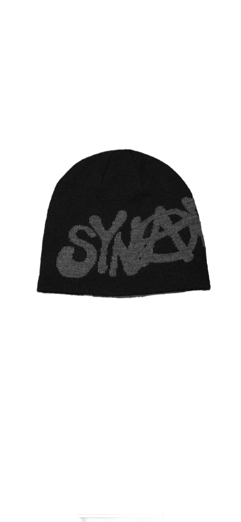 Synaworld 'Syna Logo' Beanie (Reversible) - Black/Black