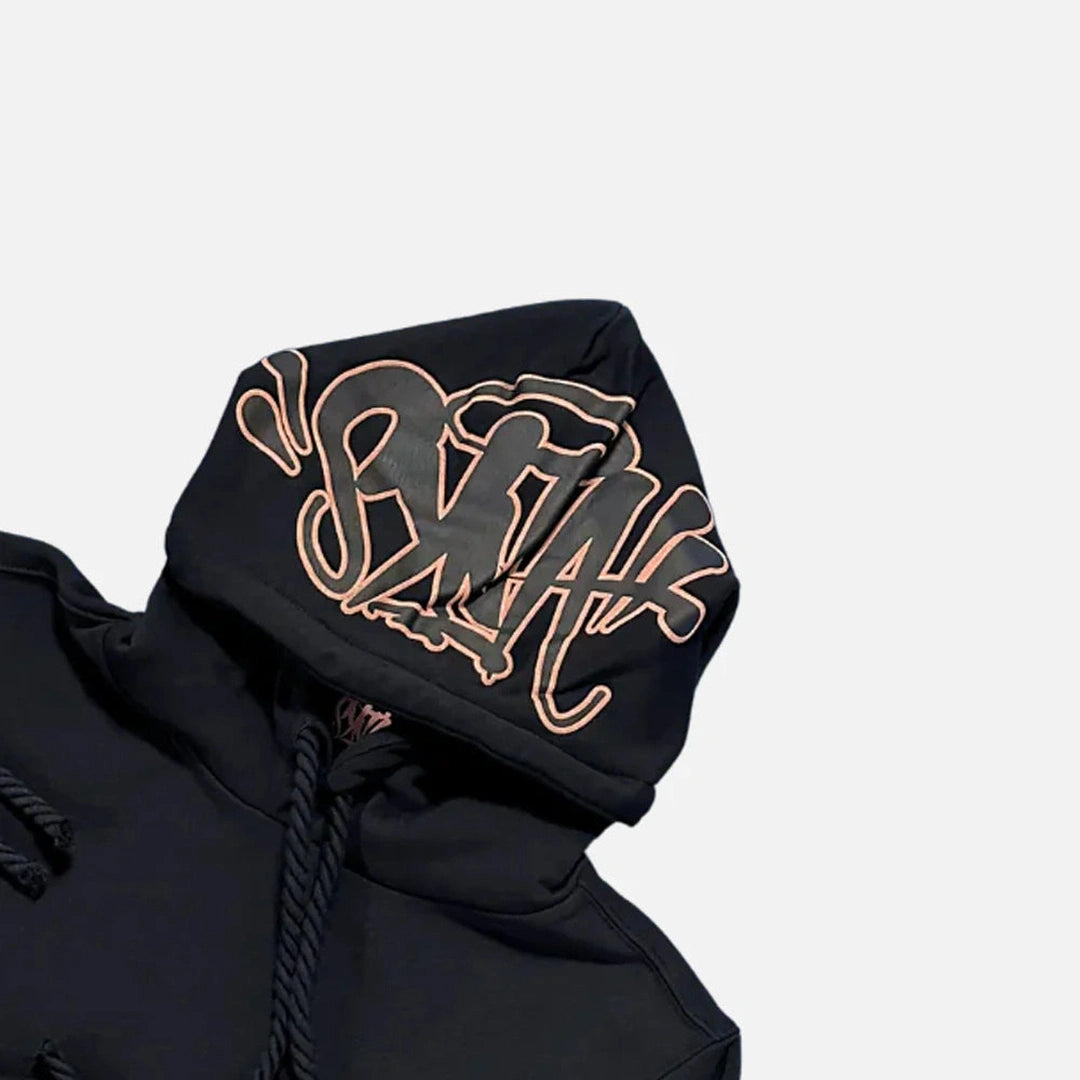 Syna World Logo Tracksuit - Black / Rose Gold plugstationuk-limited