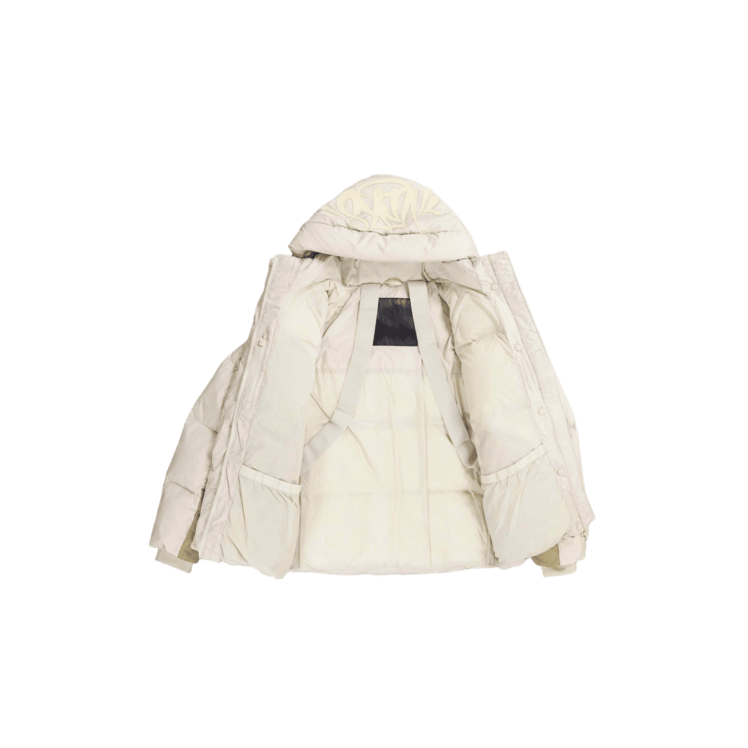 Synaworld 'Syna Logo' Jacket - Cream/Beige | Plugstationuk