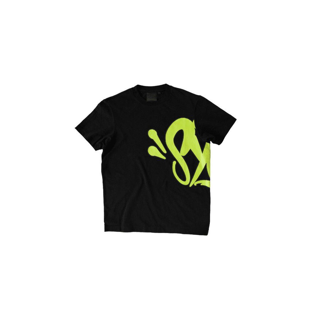 Synaworld 'Syna Logo' OG Tee - Black/Green | Plugstationuk
