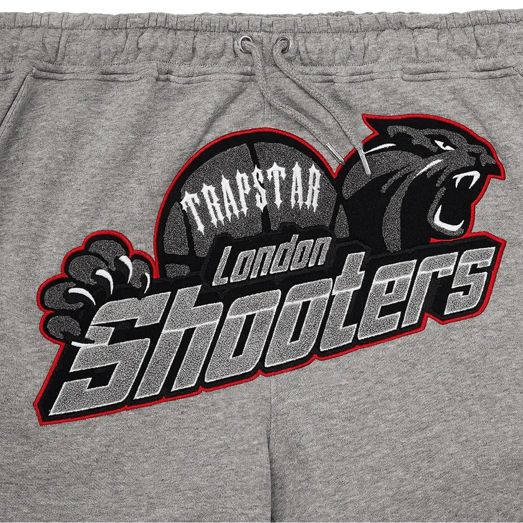 TRAPSTAR SHOOTERS SHORT SET - WHITE/GREY/RED | Plugstationuk